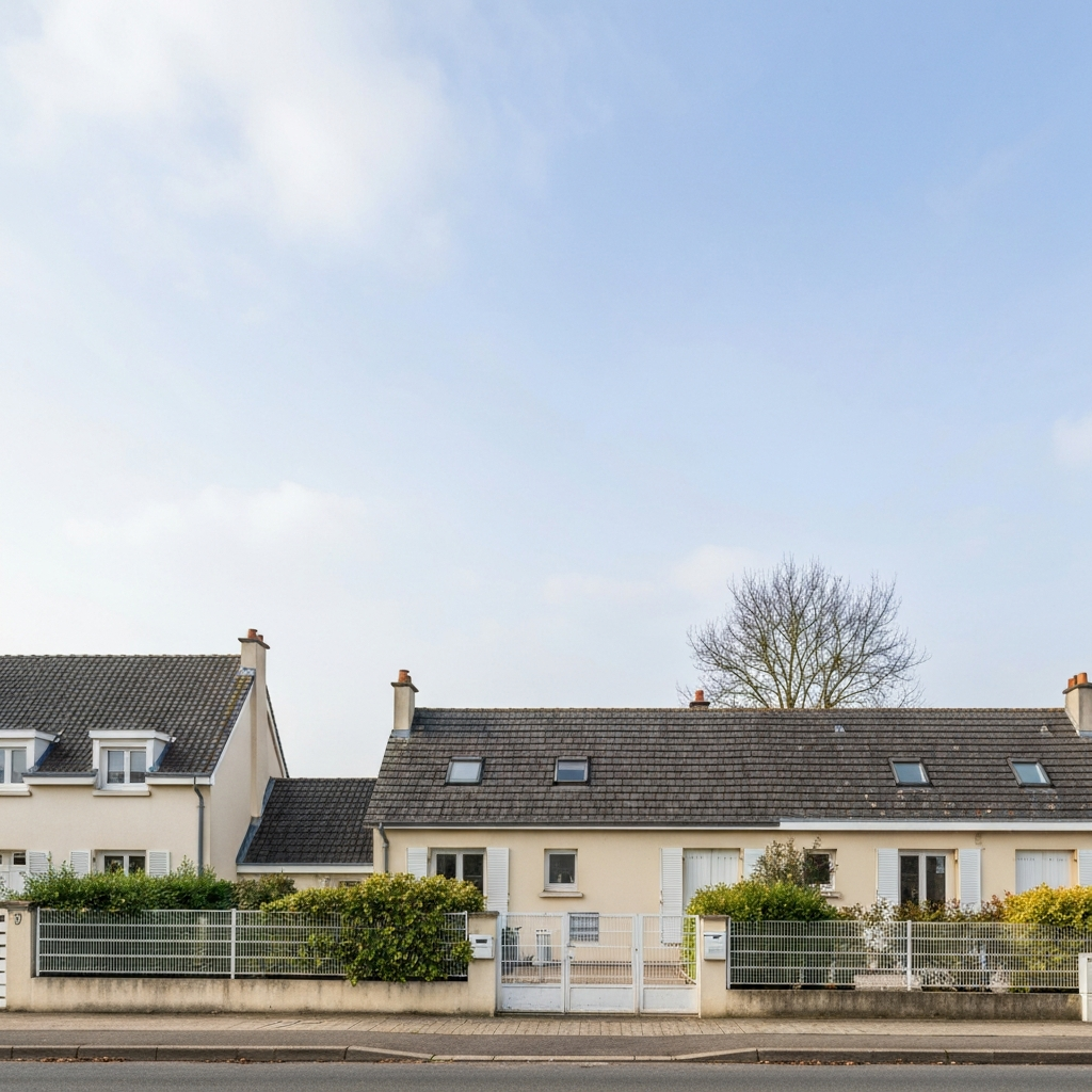 Vue d'un appartement avec balcon à Taissy pour estimation