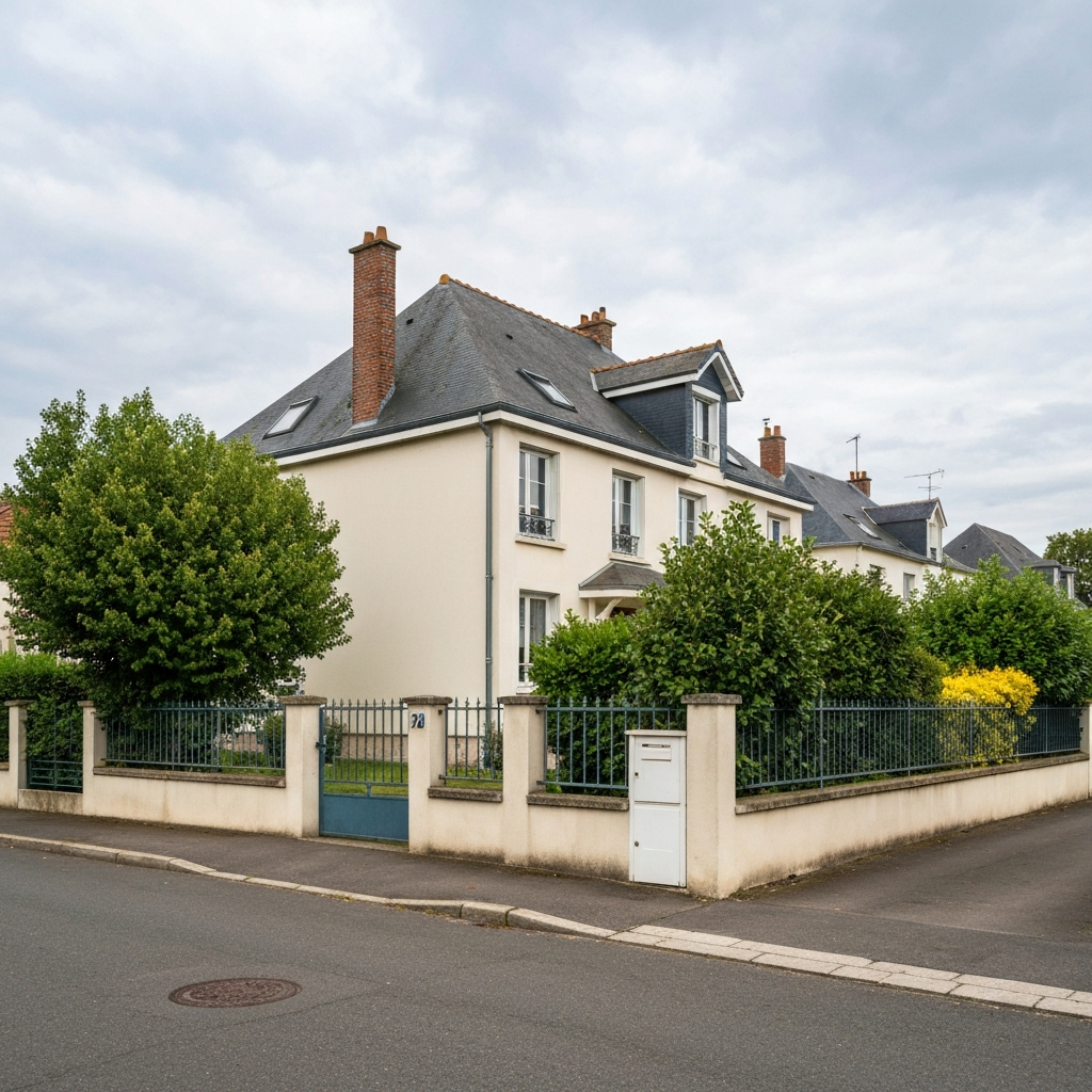 Vue d'une maison nécessitant des travaux à Cormontreuil pour estimation