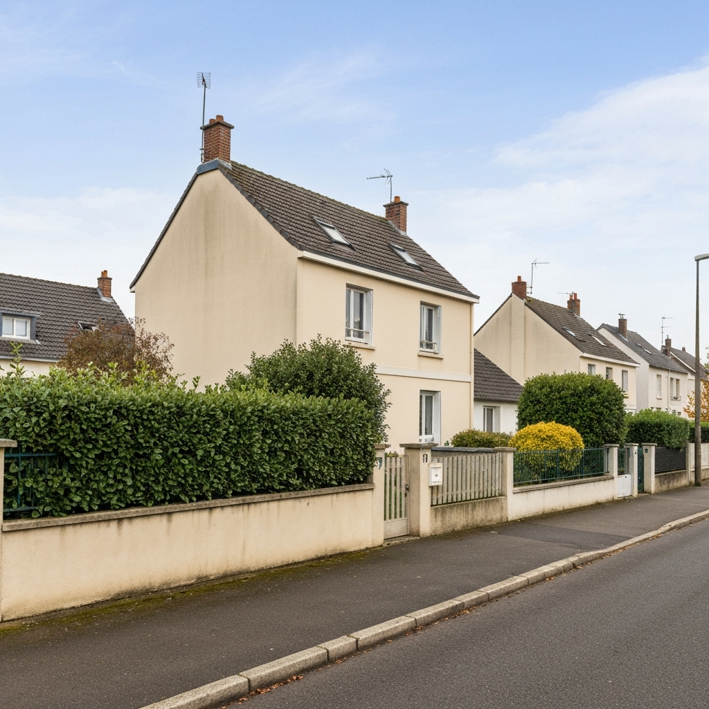 Graphique illustrant le prix au mètre carré des maisons à Sillery