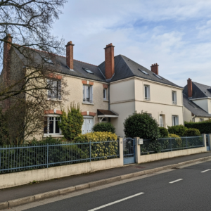 Graphique montrant le prix moyen des maisons à Cormontreuil