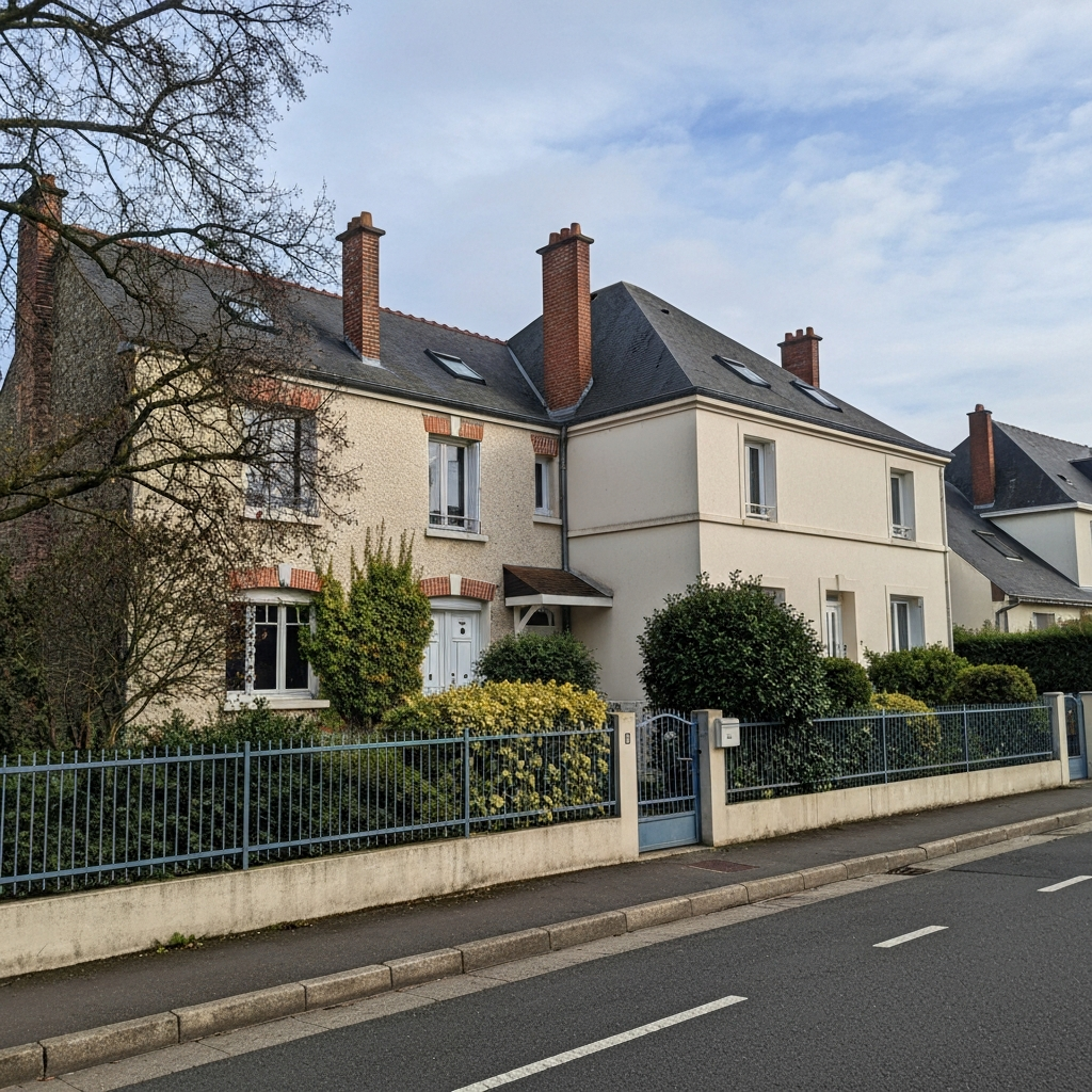 Graphique montrant le prix moyen des maisons à Cormontreuil