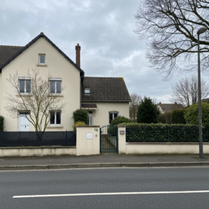 Graphique montrant l'évolution des prix de l'immobilier au centre-ville de Cormontreuil