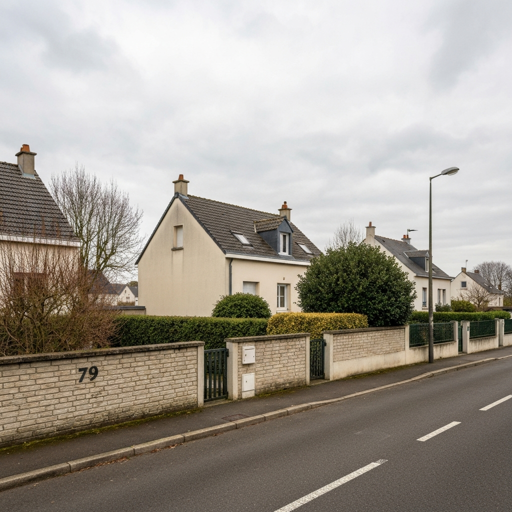Vue d'un terrain à vendre à Saint-Léonard, 51500