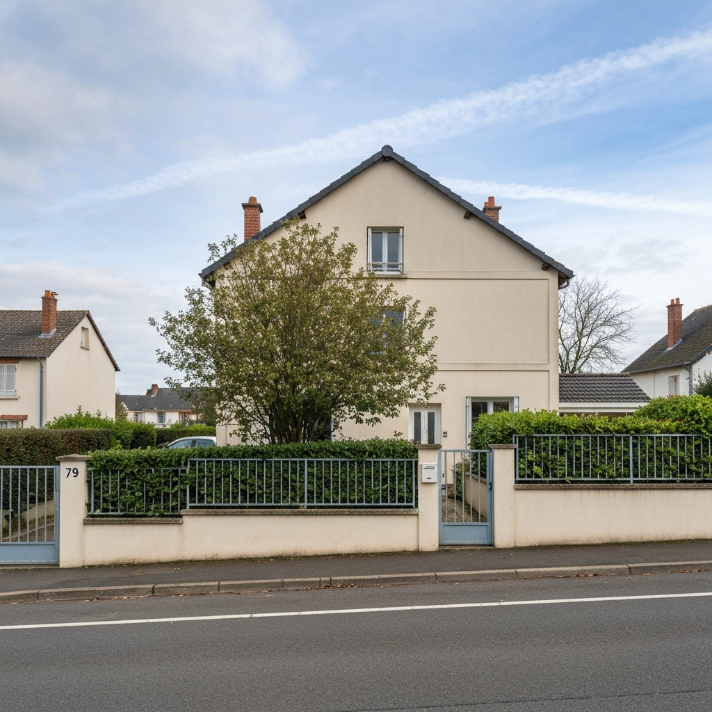 Vue aérienne d'un terrain à Sillery 51500